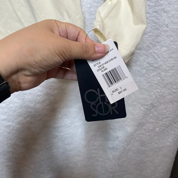 NWT Chaser Mens L David Bowie Long Sleeve T-Shirt Spiders From Mars Ivory/Cream - Picture 3 of 9